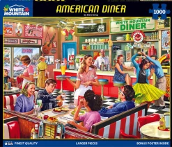 American Diner (1397pz) - 1000 Piece Jigsaw Puzzle