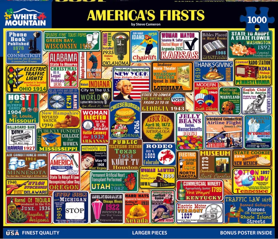 America’s First (2034pz) - 1000 Piece Jigsaw Puzzle