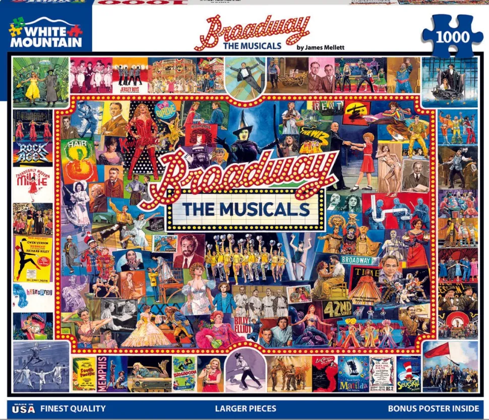 Broadway (1094pz) - 1000 Piece Jigsaw Puzzle