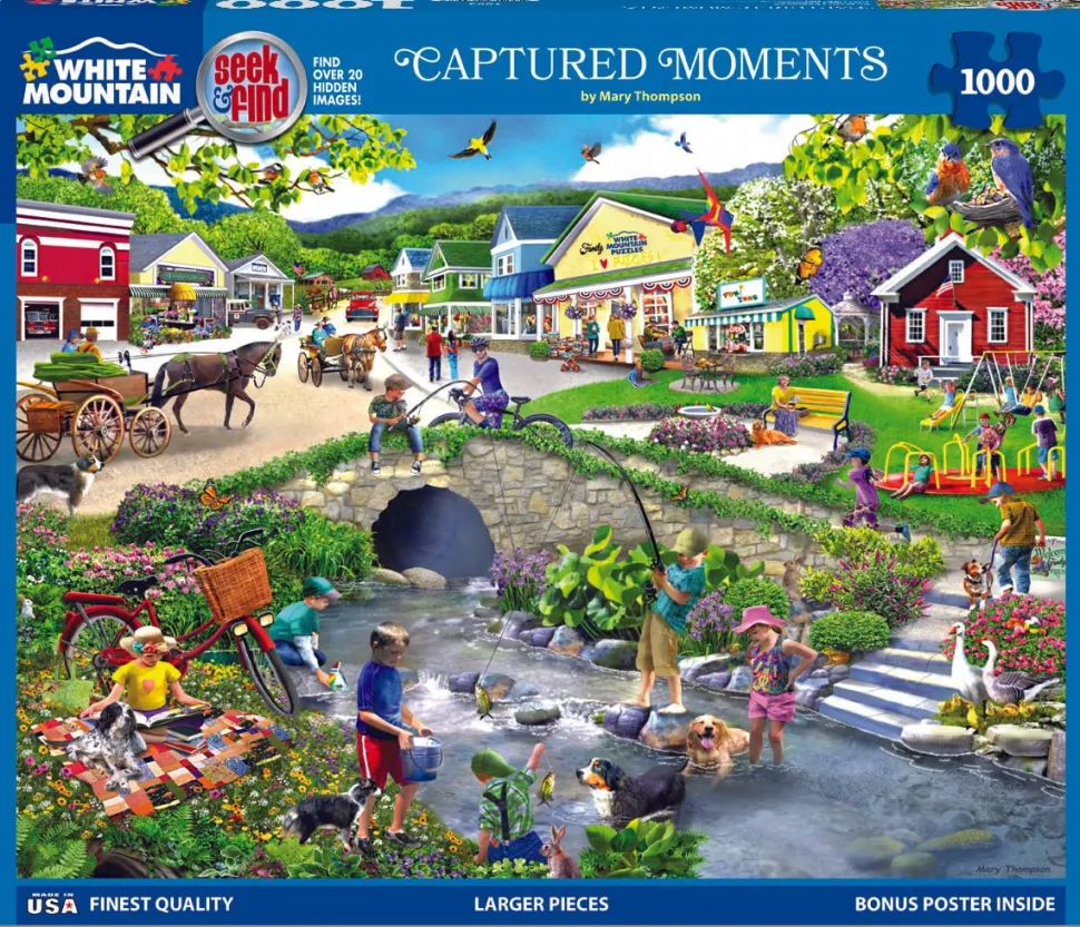 Captured Moments Seek & Find (1893pz) - 1000 Piece Jigsaw Puzzle