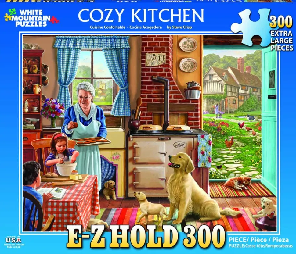 Cozy Kitchen (1300pz) - 300 Piece Jigsaw Puzzle