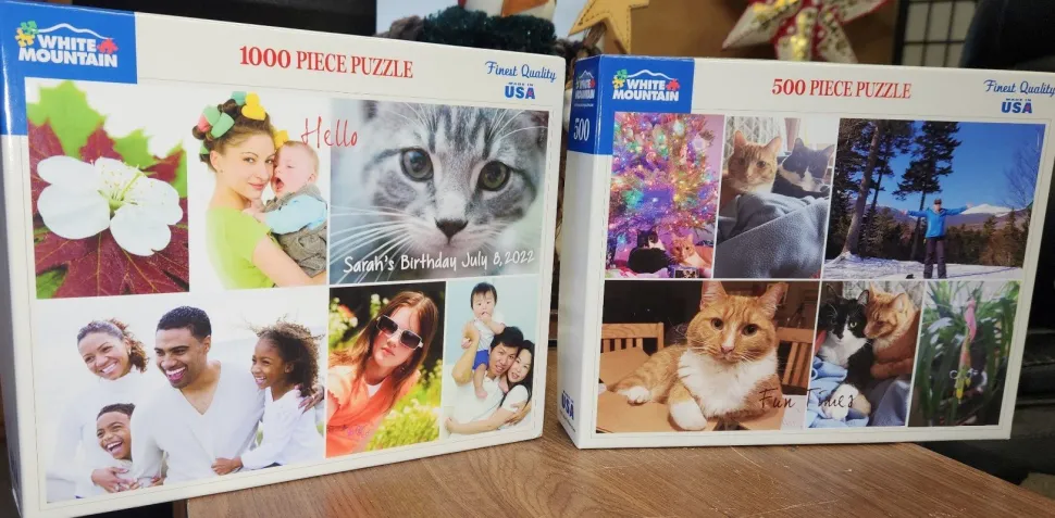 Custom Puzzle 19.25" x 26.625" - 500 Piece Puzzle