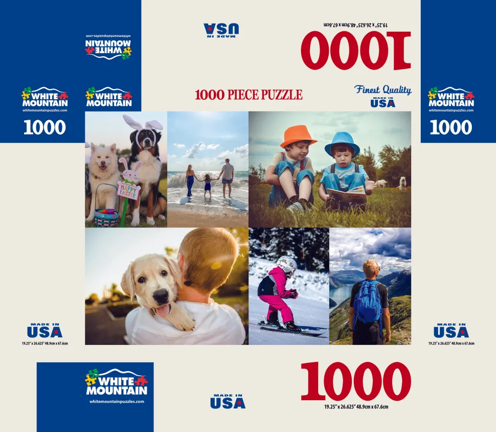 Custom Puzzle 19.25" x 26.625" - 1000 Piece Puzzle