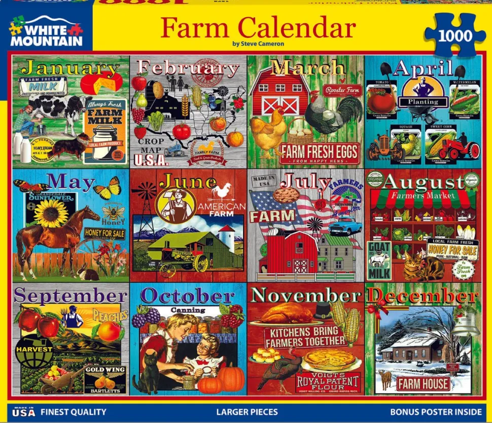 Farm Calendar (1575pz)- Discontinued