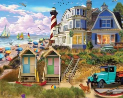 Fun At The Beach (2027pz) - 1000 Piece Jigsaw Puzzle