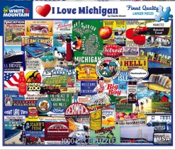 I Love Michigan (1221pz) - 1000 Pieces