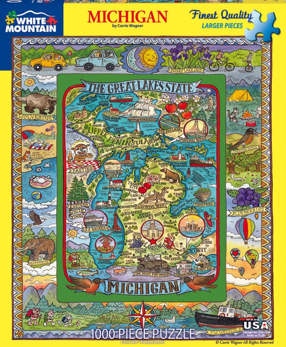 Michigan (1511pz) - 1000 Piece Jigsaw Puzzle