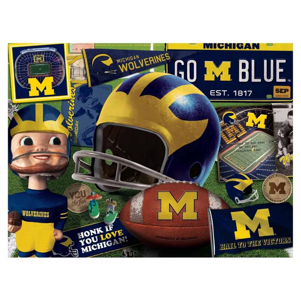 Michigan Wolverines Retro (950165) - 500 Pieces