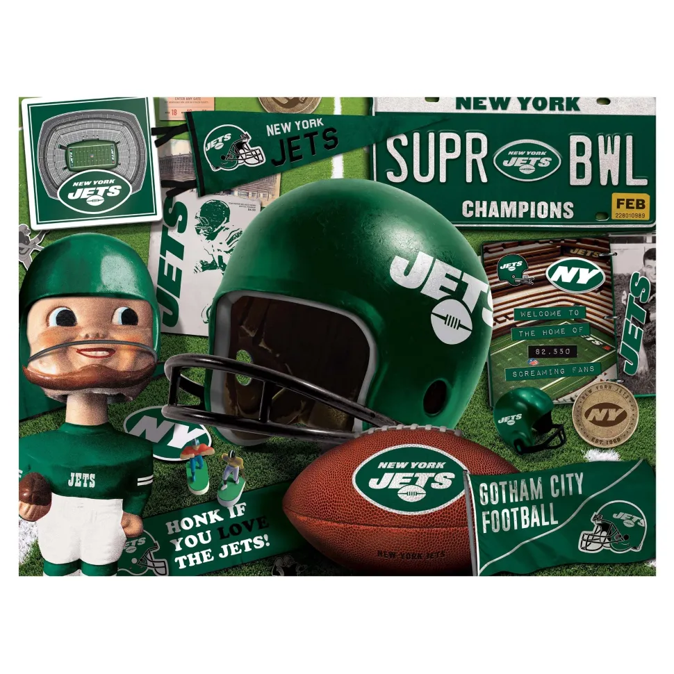 NY Jets - Retro (951445) - 500 Pieces