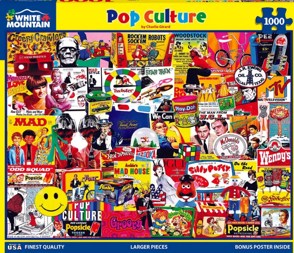 Pop Culture (1148pz) - 1000 Pieces