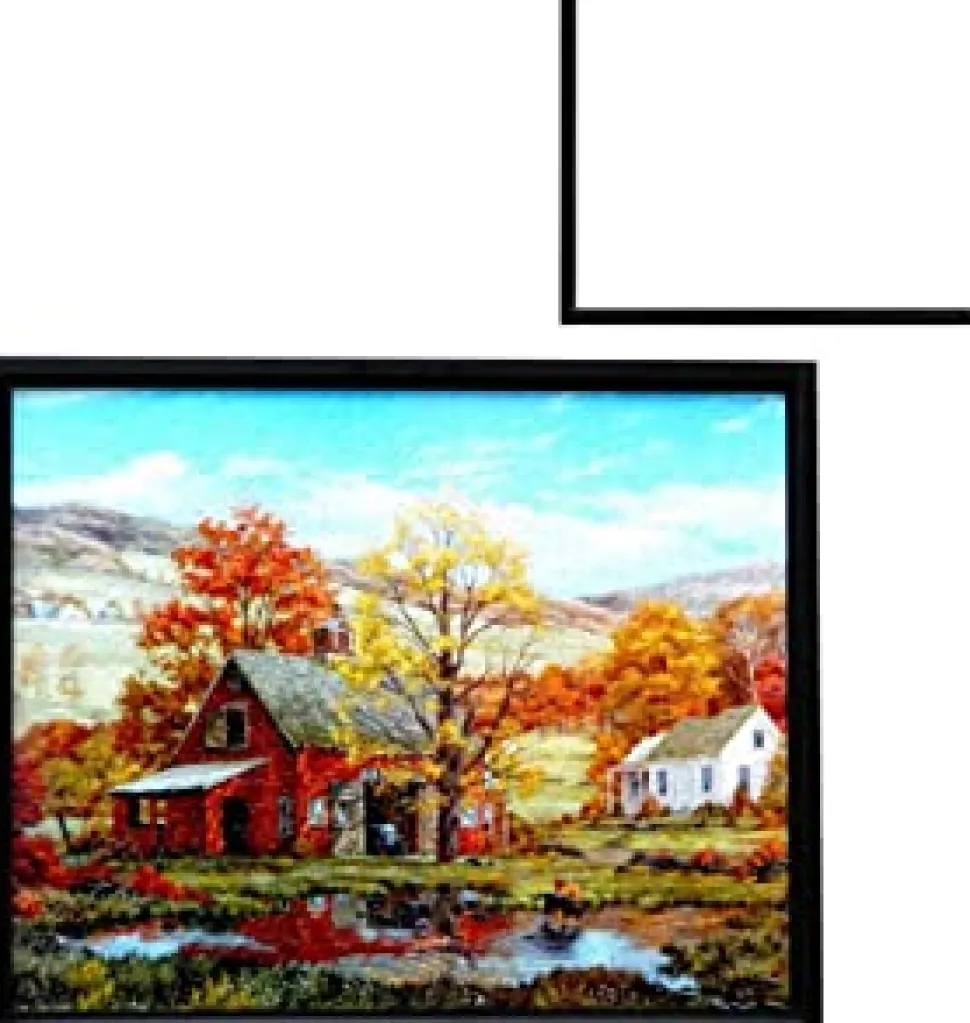 PREMIUM “F-1000G” PUZZLE FRAME (30"x24") - With Glue