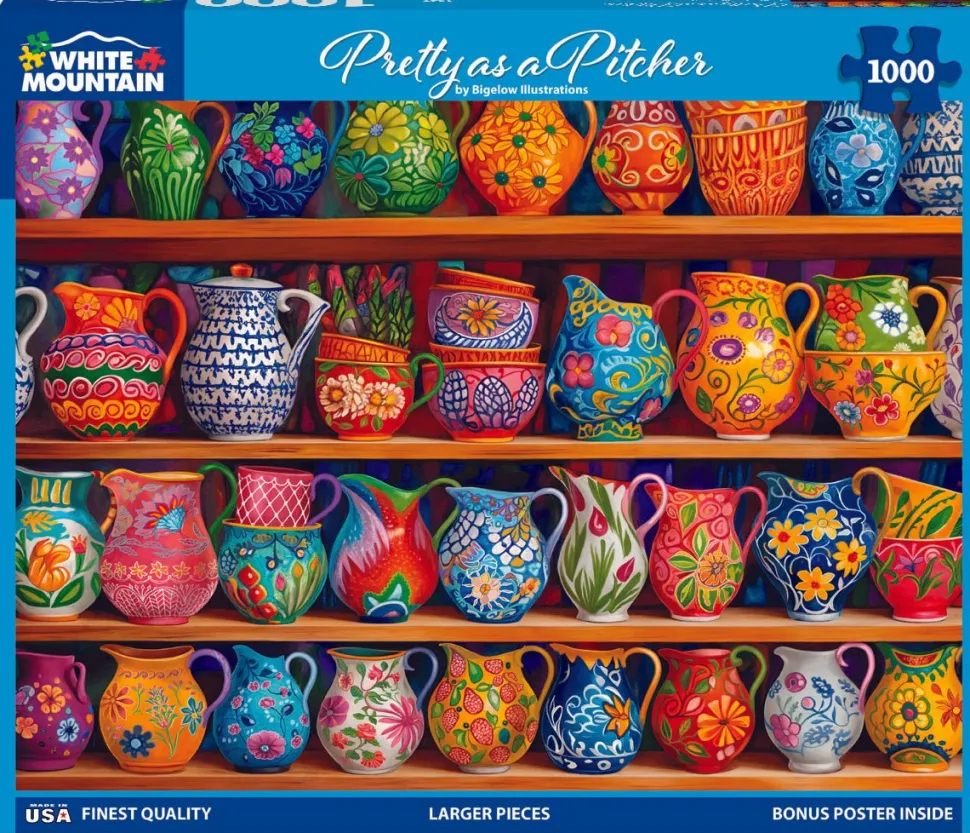 Pretty As A Pitcher (1947pz) - 1000 Piece Jigsaw Puzzle