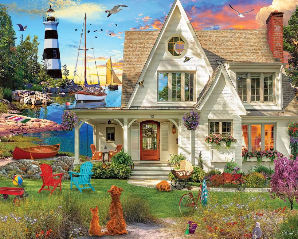 Quiet Cove (1994pz) - 1000 Piece Jigsaw Puzzle