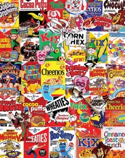 Set of 4: Artist Charlie Girard - Favorite Foods Bundle 1000 piece