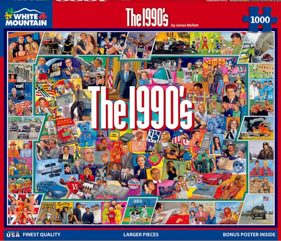 Set of 2: Artist Jim Mellett- Decades Bundle 1000 Piece