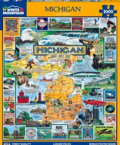Set of 3: Michigan Bundle 1000 piece