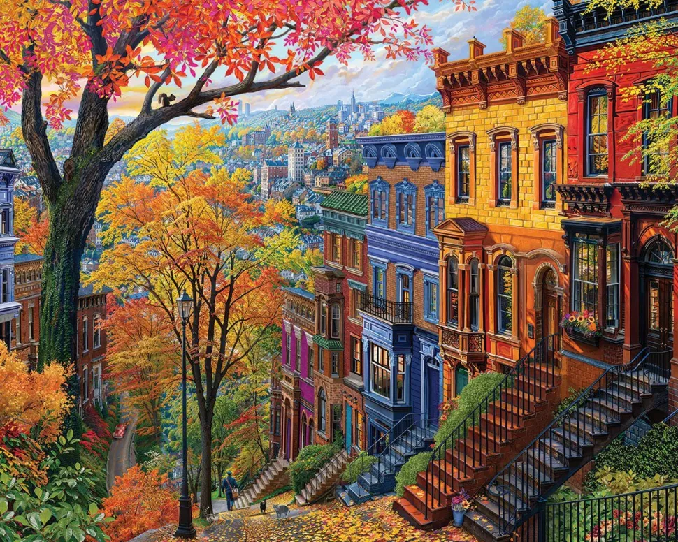 Set of 4: NEW Seasons in the City Bundle 1000 piece