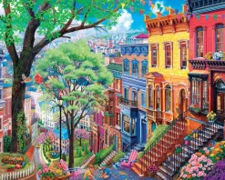 Set of 4: NEW Seasons in the City Bundle 1000 piece