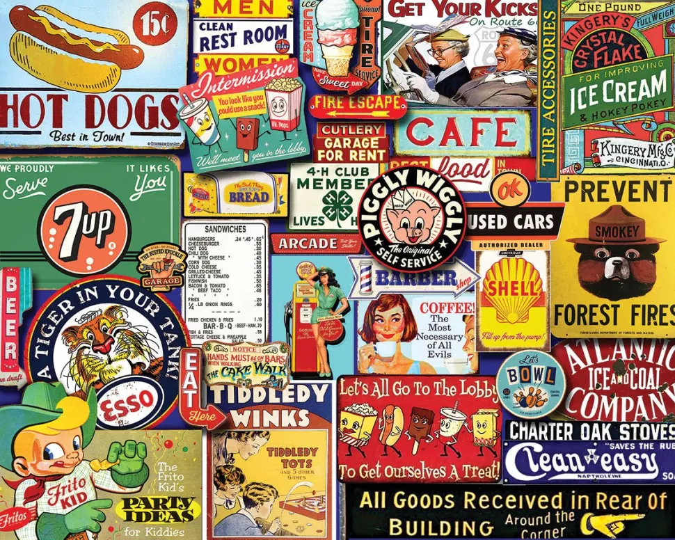 Signs Of The Past (2022pz) - 1000 Piece Jigsaw Puzzle