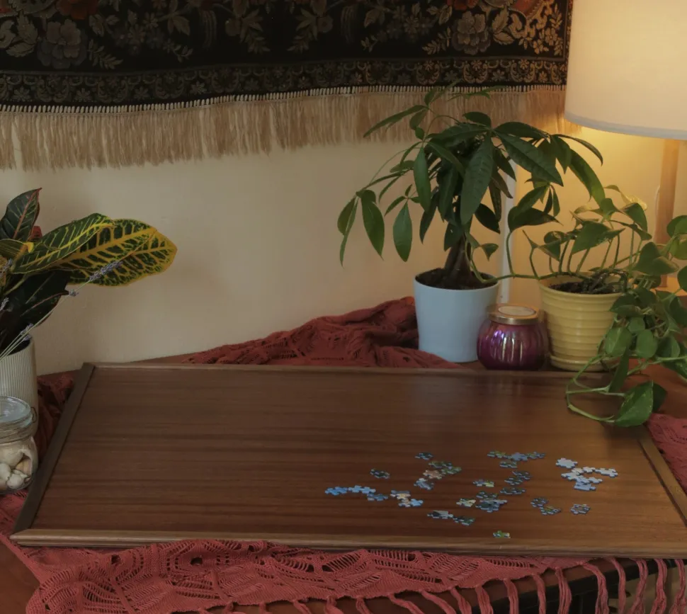 Zacko Deluxe Hardwood Puzzle Board (30"x24")